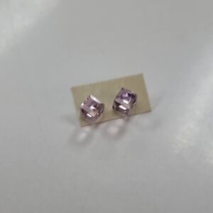 Elegant Pink Stud Earrings